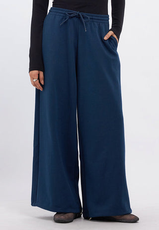 Double Knit Wide Leg Pants