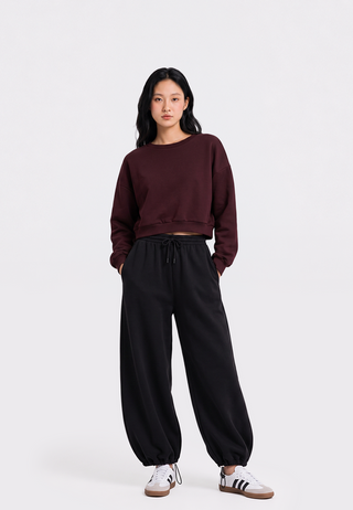 Double Knit Wide Leg Pants