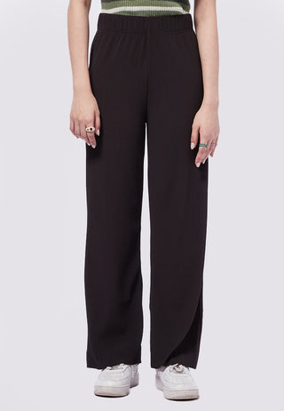 Wide Leg Rib Pants