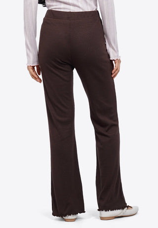 High Waist Ribbed Pants