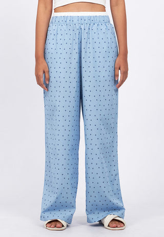 Double Waistband Long Pajama Pants