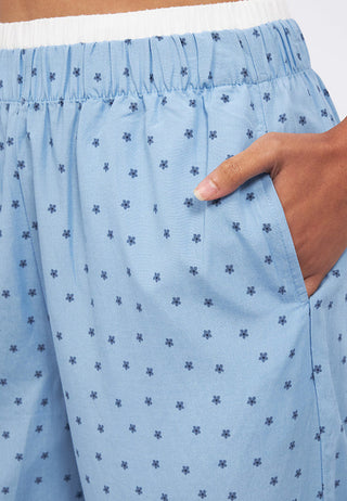 Double Waistband Long Pajama Pants