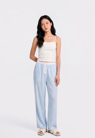 Stripes Long Pajama Pants