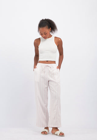 Stripes Long Pajama Pants