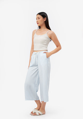 Cropped Pajama Bottom