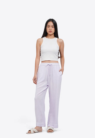 Woven Long Pajama Pants
