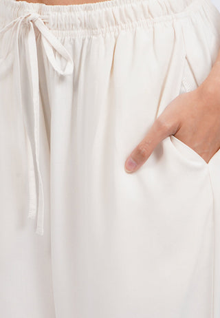 Long Pajama Pants with Drawstring