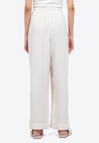 Long Pajama Pants with Drawstring