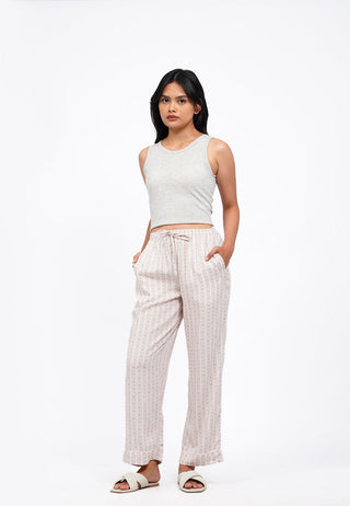 Printed Pajama Pants