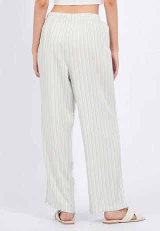 Printed Pajama Pants with Elastic Band