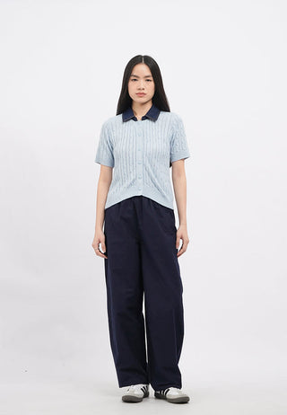 Drawstring Barrel Pants