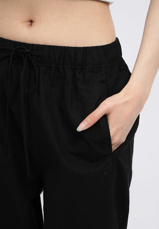 Drawstring Barrel Pants