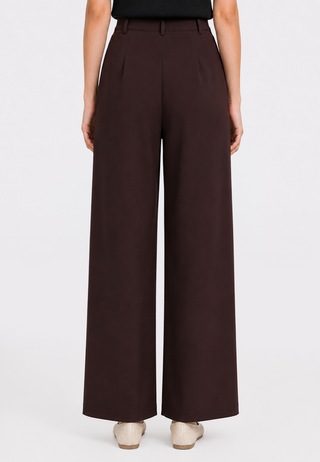 High Waist Straight Long Pants