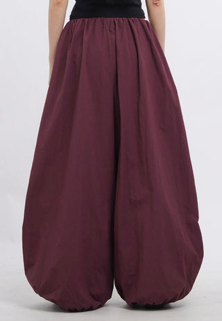 Balloon Pants with Elastic Waist