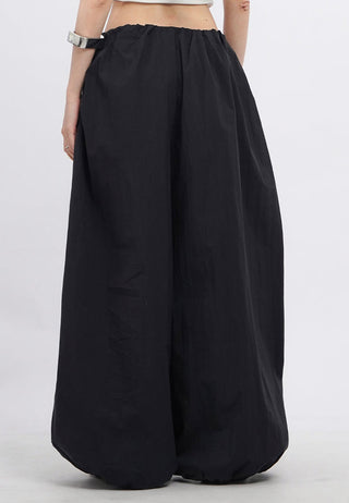 Balloon Pants with Elastic Waist