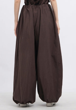 Balloon Pants with Elastic Waist