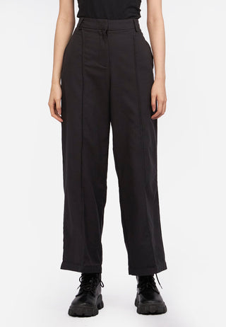 Wide Leg Crease Trousers