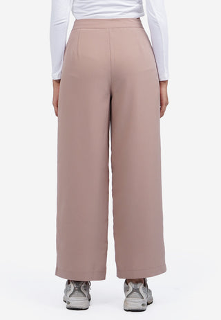 Wide Leg Pants with Front Flap Pocket