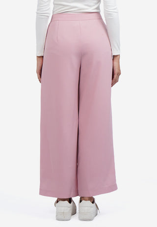 Wide Leg Pants with Front Flap Pocket