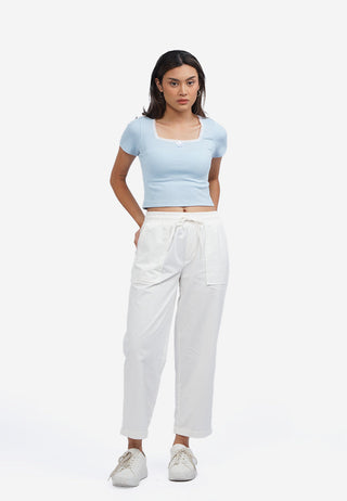 Elastic Waist Jogger Pants