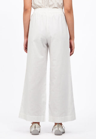 Wide Leg Pants with Elastic Waist