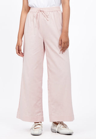 Wide Leg Pants with Elastic Waist