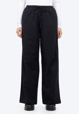 Regular Fit Wide Leg Rustic Pants