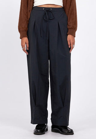 Parachute Barrel Pants with Drawstring