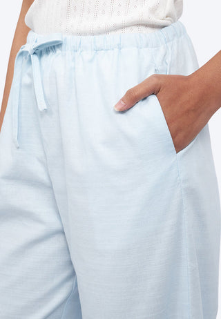 Regular Fit Wide Leg Rustic Pants