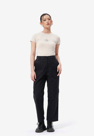 Wide Leg Cargo Pants