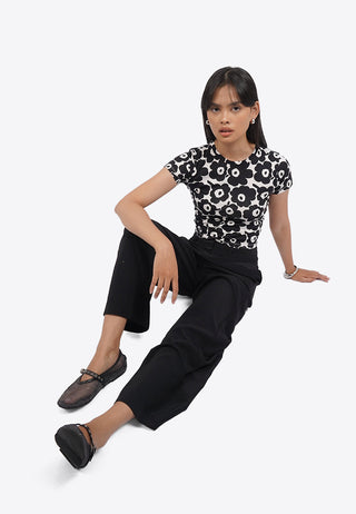 Regular Fit Wide Leg Pants