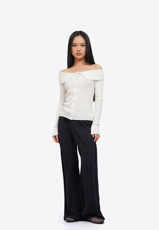 Wide Leg Drawstring Pants