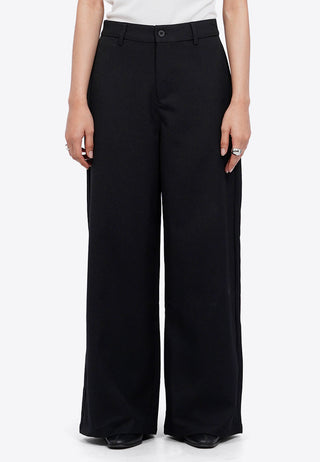 Regular Fit Wide Leg Pants