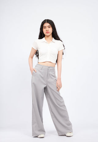 Wide Leg Woven Pants