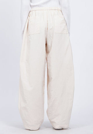 Parachute Barrel Pants with Drawstring
