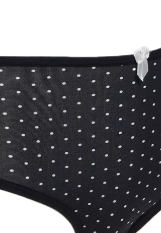 Mini Panty Printed Black