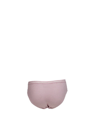 Stripe Lace Mini Panty Dusty Pink