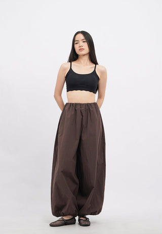 Bralette Top with Scallop Hem