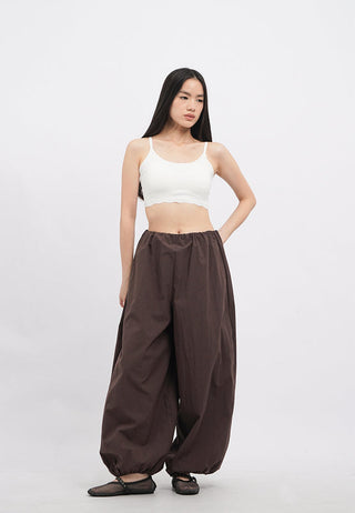 Bralette Top with Scallop Hem