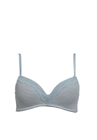 Dusty Blue Non-Wire Bra