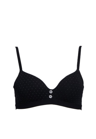 Black Non-Wire Bra