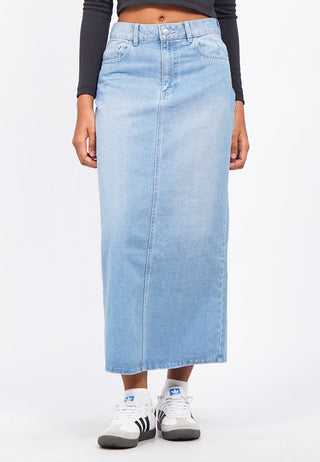 Regular Fit Midi Denim Skirt