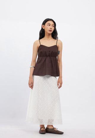 A-Line Lace Skirt