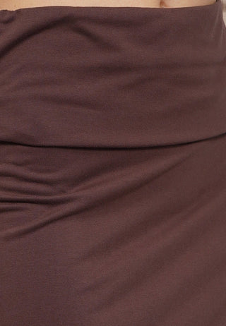 Fold Over Midi Skirt