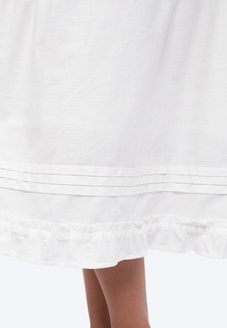 Pleated A-Line Skirt