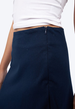 Regular Fit Flowy Midi Skirt