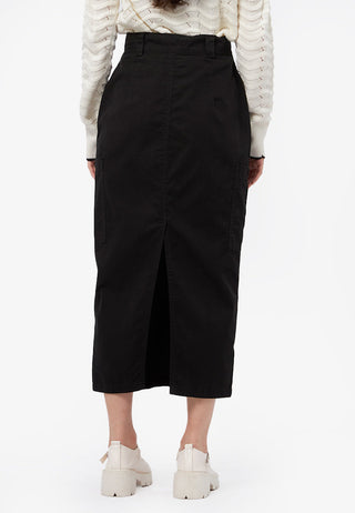 Cargo Maxi Skirt Black