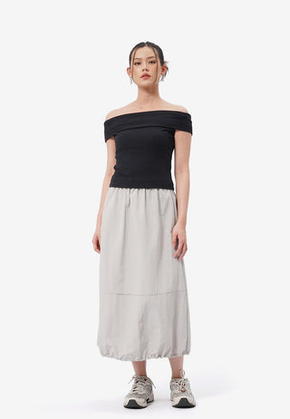 Parachute Midi Skirt