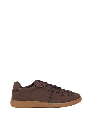 Brown Lace Sneakers