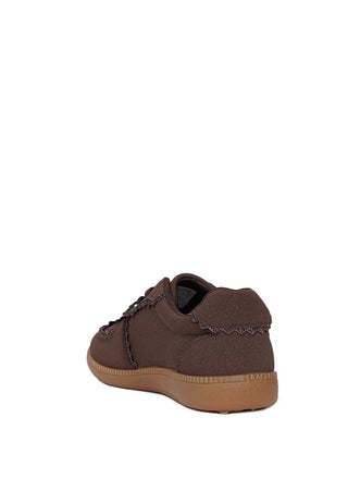 Brown Lace Sneakers